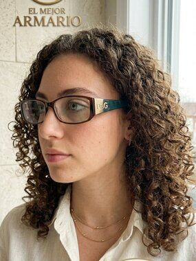 Monturas auténticas Dolce & Gabbana D&G 5028 • Turquesa y marrón